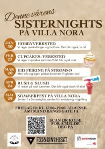 Sister night våren 2026